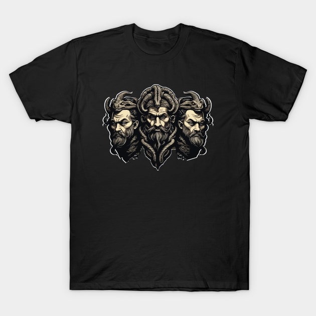 Trimurti T-Shirt by CatCoconut-Art